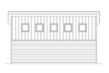 Contemporary House Plan - Zephyr 28638 - Right Exterior