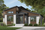 Modern House Plan - Oxford 28667 - Front Exterior