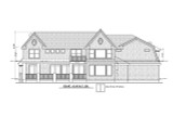Secondary Image - Farmhouse House Plan - Hattie Mim 28769 - Rear Exterior