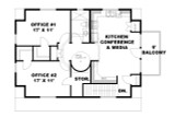 Secondary Image - Cape Cod House Plan - 28977 - 2nd Floor Plan