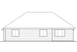 Secondary Image - Ranch House Plan - Eastgate 29046 - Rear Exterior