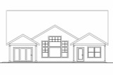 Cottage House Plan - Maywood 29088 - Rear Exterior