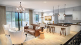 Secondary Image - Farmhouse House Plan - Autumn Wood C 29164 - Great Room