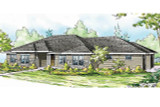 Prairie House Plan - Fall Creek 29189 - Front Exterior