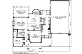 Craftsman House Plan - 29421 - 1st Floor Plan