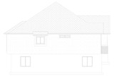 Craftsman House Plan - 29493 - Left Exterior