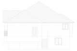 Craftsman House Plan - 29493 - Right Exterior