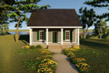 Classic House Plan - 29519 - Front Exterior