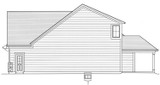 Cottage House Plan - Saybrook 29610 - Right Exterior
