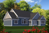 Secondary Image - Ranch House Plan - 29655 - Rear Exterior