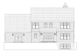 Cape Cod House Plan - Croswell 29690 - Rear Exterior