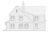 Cape Cod House Plan - Croswell 29690 - Left Exterior