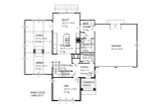 Cape Cod House Plan - Croswell 29690 - 1st Floor Plan