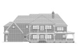 Farmhouse House Plan - 29706 - Rear Exterior