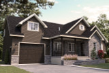 Farmhouse House Plan - Galerno 6 29726 - Rear Exterior