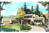 Southwest House Plan - Estrada 29797 - Front Exterior