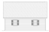 Traditional House Plan - 29799 - Left Exterior