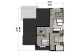 Secondary Image - Contemporary House Plan - 29804 - 2nd Floor Plan