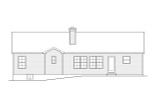Secondary Image - Ranch House Plan - 29866 - Rear Exterior