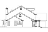 Colonial House Plan - Palmary 29914 - Left Exterior