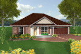 Traditional House Plan - 29981 - Front Exterior