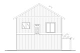 Secondary Image - Craftsman House Plan - 29989 - Rear Exterior