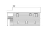Traditional House Plan - 30096 - Rear Exterior