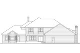 Traditional House Plan - Masonville 30137 - Rear Exterior