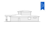 Craftsman House Plan - Boulder Ridge 30240 - Rear Exterior