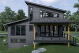 Contemporary House Plan - 30270 - Rear Exterior