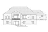 Secondary Image - Craftsman House Plan - Ponca Hills 30313 - Rear Exterior