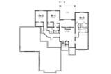 Craftsman House Plan - Ponca Hills 30313 - Basement Floor Plan
