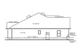 Cottage House Plan - Hickory Cottage 30427 - Left Exterior