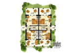 Lodge Style House Plan - Twin Peaks 30528 - 1st Floor Plan