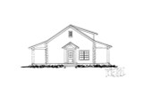 Lodge Style House Plan - Twin Peaks 30528 - Right Exterior