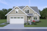 Craftsman House Plan - 30608 - Front Exterior