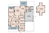 Craftsman House Plan - River Glen 30765 - 1st Floor Plan
