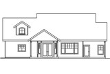 Craftsman House Plan - River Glen 30765 - Rear Exterior