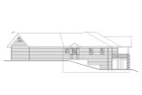 Ranch House Plan - 30774 - Right Exterior