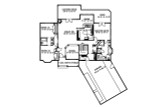 Ranch House Plan - 30774 - 1st Floor Plan