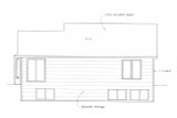 Secondary Image - Traditional House Plan - 30880 - Rear Exterior