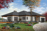 Ranch House Plan - The Belvedere 30883 - Front Exterior