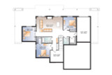 Ranch House Plan - The Belvedere 30883 - 2nd Floor Plan