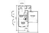 Traditional House Plan - Tilson 30940 - 1st Floor Plan