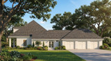 Southern House Plan - 30941 - Right Exterior
