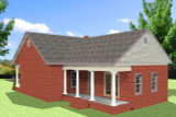 Secondary Image - Cottage House Plan - 30986 - Rear Exterior