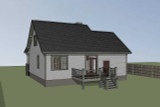 Cottage House Plan - 31050 - Right Exterior
