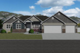 Country House Plan - Cleverley 31052 - Front Exterior