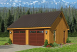 Traditional House Plan - Jackrabbit 31080 - Front Exterior