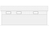 Contemporary House Plan - Canyon View ADU 31239 - Rear Exterior